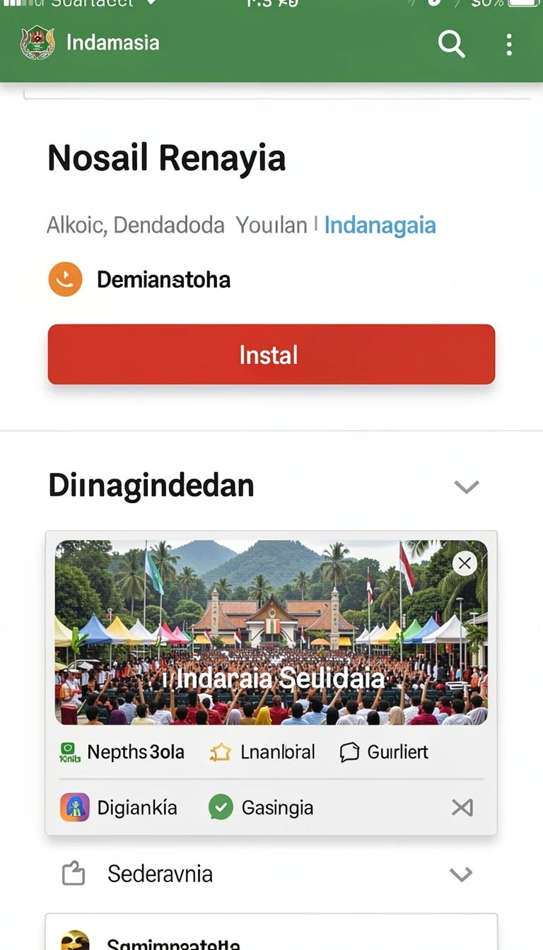 Cuplikan layar menu unduhan anoboy untuk perangkat Android
